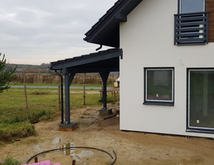 Budowa domu w Chełmie Śląskim
