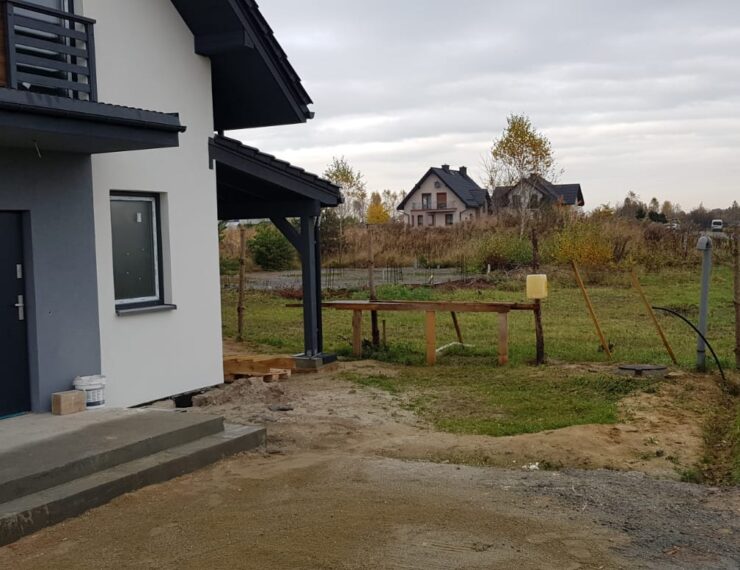 Budowa domu w Chełmie Śląskim