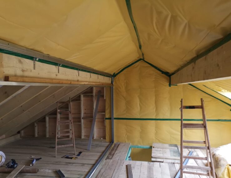 Budowa domu w Chełmie Śląskim