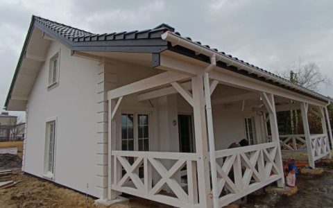 Funkcjonalny domek letniskowy na działkę