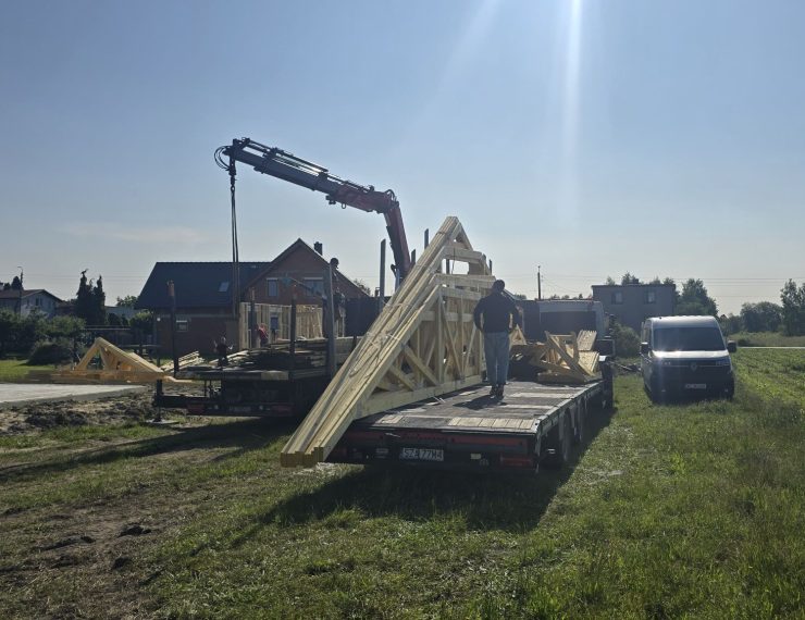 Budowa domu w Chełmie Śląskim