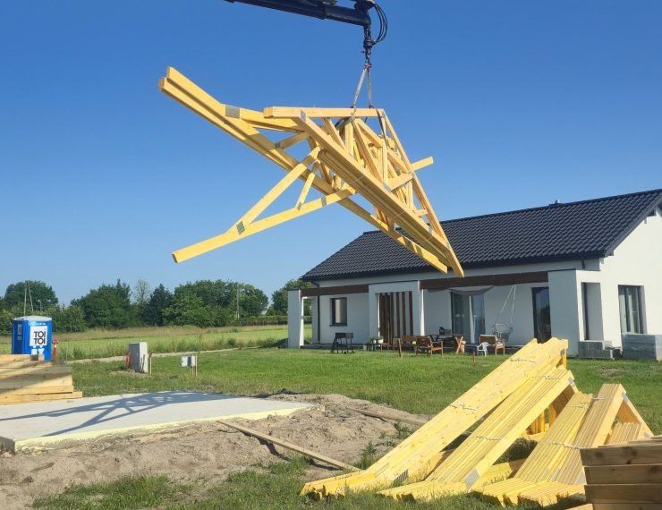 Budowa domu w Chełmie Śląskim