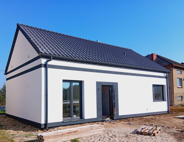 Budowa domu w Łękach