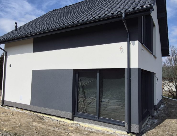 Budowa domu w Mikołowie – realizacja domu jednorodzinnego 120 m².