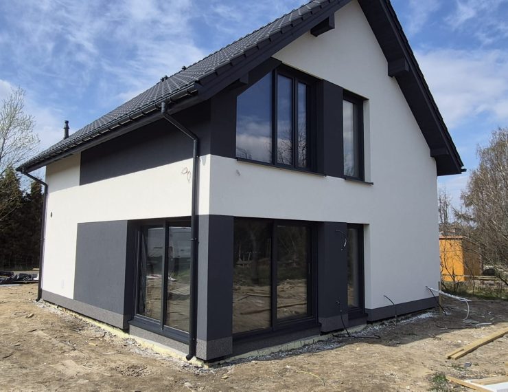 Budowa domu w Mikołowie – realizacja domu jednorodzinnego 120 m².