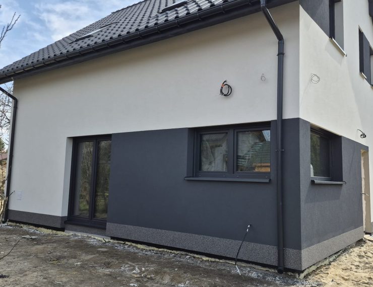 Budowa domu w Mikołowie – realizacja domu jednorodzinnego 120 m².