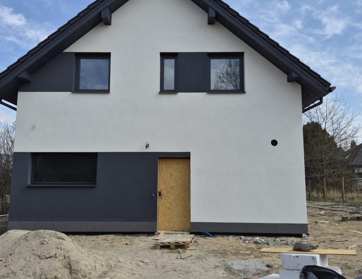 Budowa domu w Mikołowie – realizacja domu jednorodzinnego 120 m².