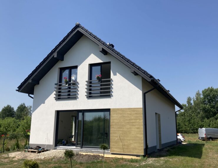 Budowa domu w Chełmie Śląskim