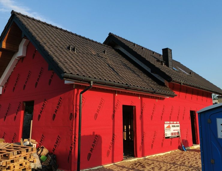 Budowa domu w Chełmie Śląskim