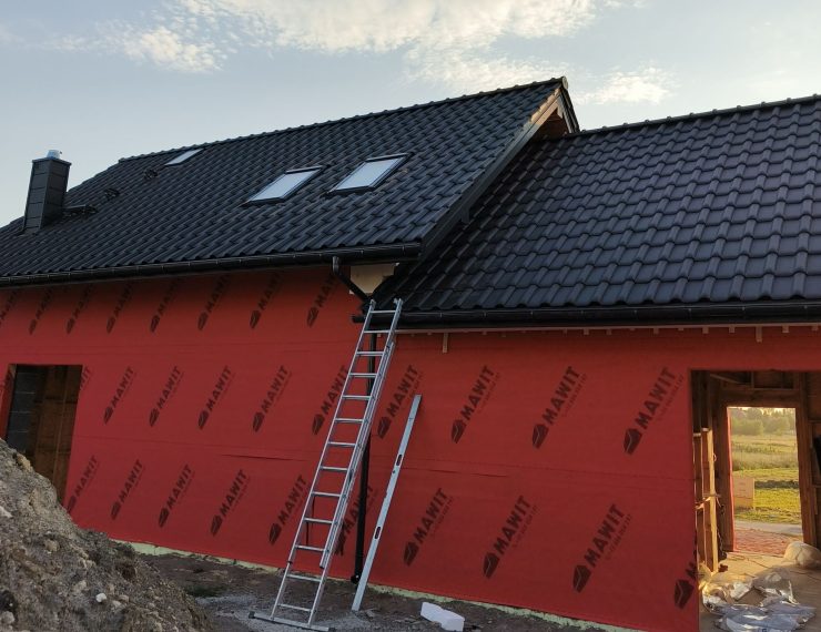 Budowa domu w Chełmie Śląskim