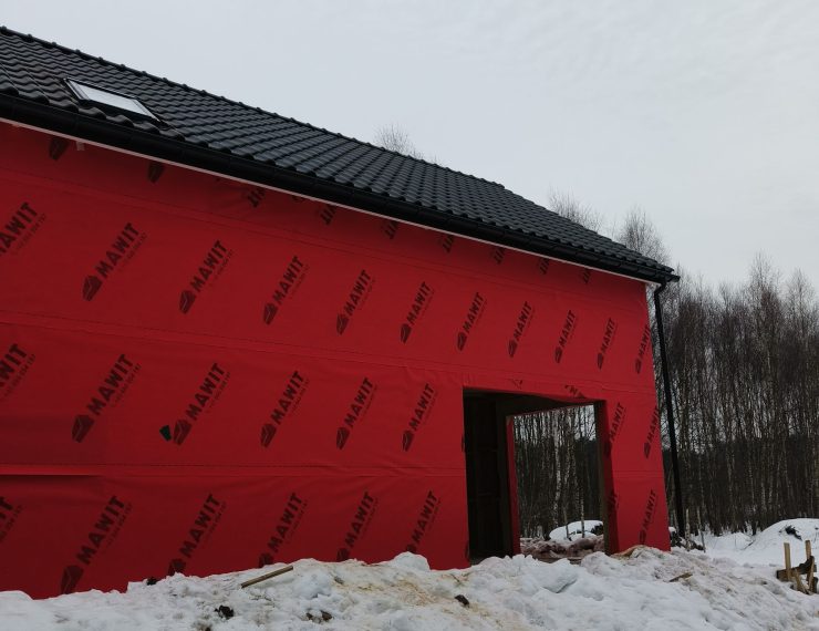 Budowa domu w Bydlinie