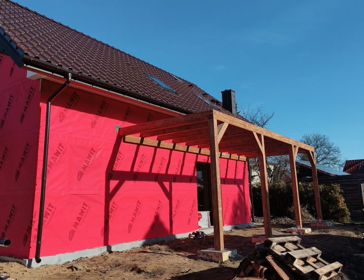 Budowa domu w Kobiórze