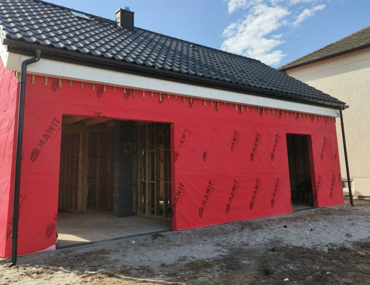 Budowa domu w Łękach