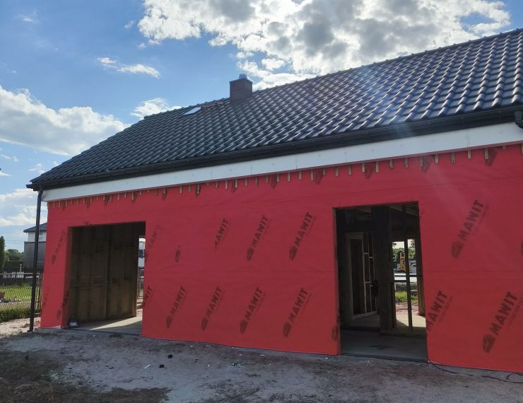Budowa domu w Łękach