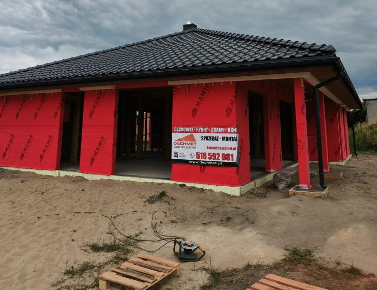 Budowa domu w Chełmie Śląskim
