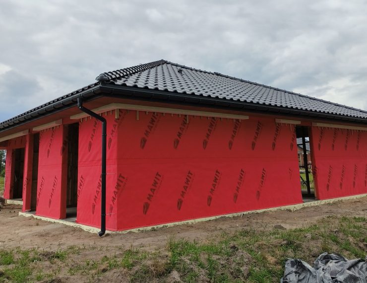 Budowa domu w Chełmie Śląskim