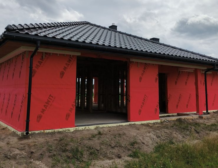 Budowa domu w Chełmie Śląskim