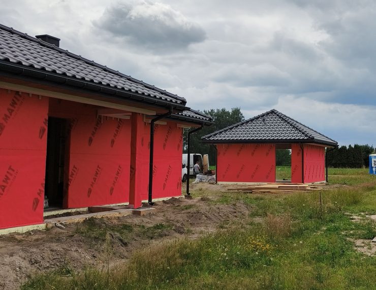 Budowa domu w Chełmie Śląskim