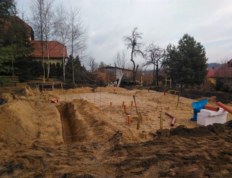 Budowa domu w Kluczach