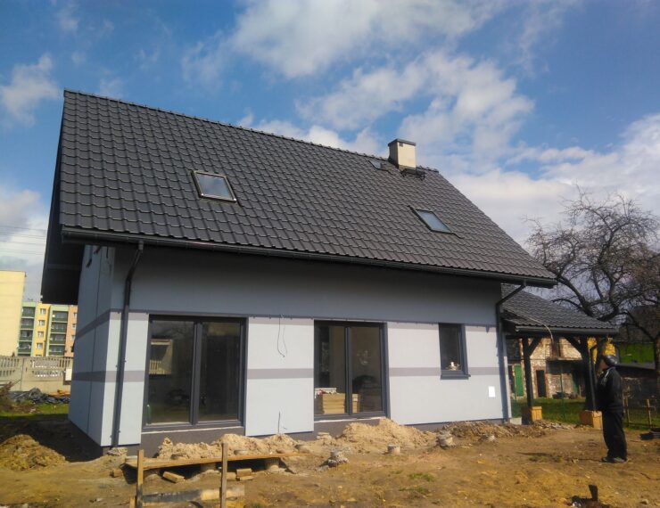 Dom szkieletowy w Sławkowie