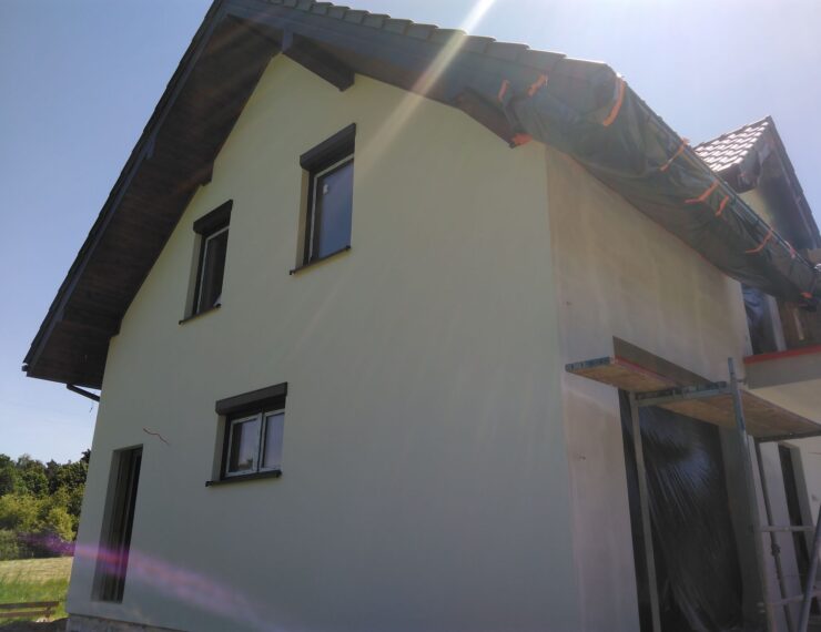 Budowa domu w Zbrosławicach