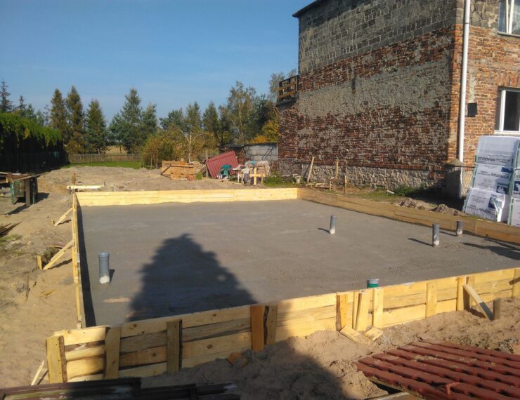 Budowa domu w Chełmie Śląskim