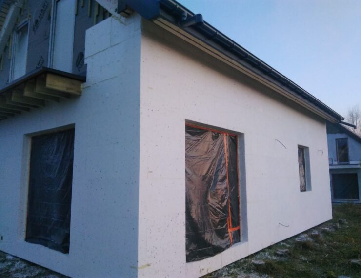 Budowa 3 domów w Chełmie Śląskim