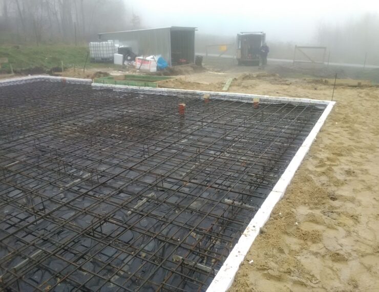 Budowa domu Chorągwicy