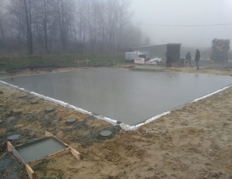 Budowa domu Chorągwicy