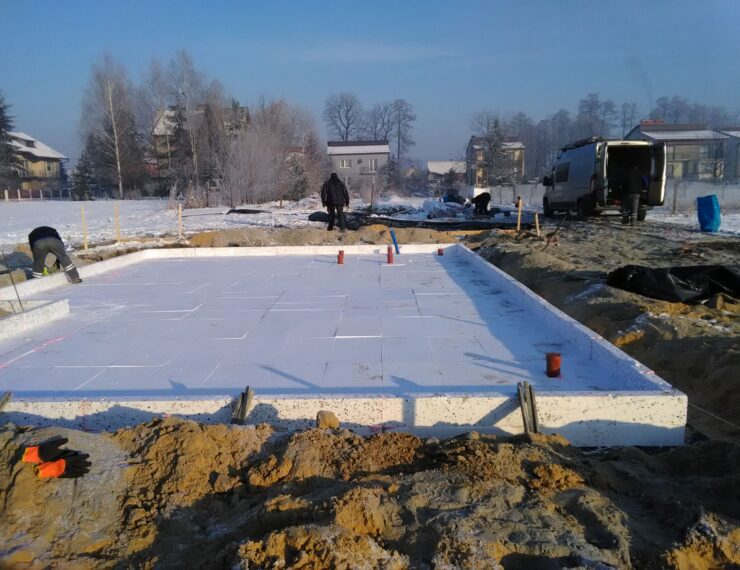 Budowa domu w Porębie Wielkiej