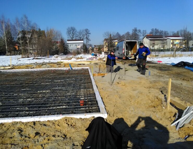 Budowa domu w Porębie Wielkiej