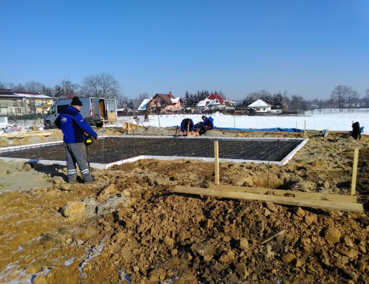 Budowa domu w Porębie Wielkiej