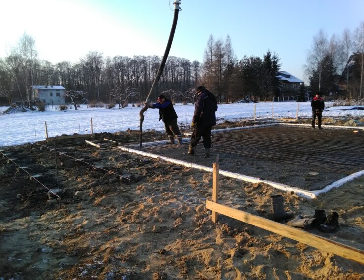 Budowa domu w Porębie Wielkiej