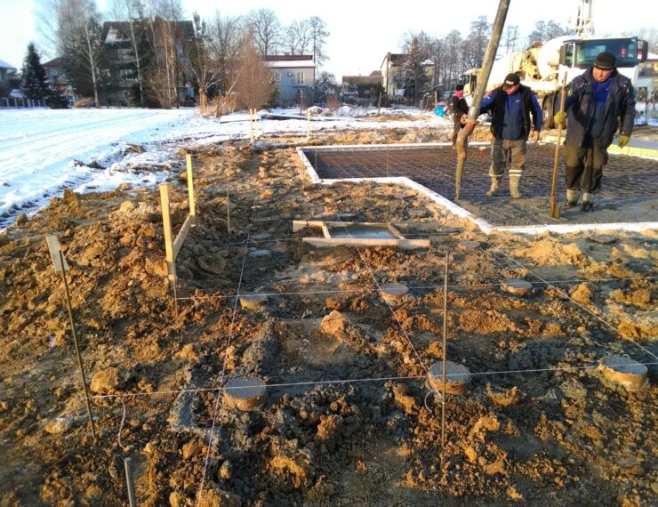 Budowa domu w Porębie Wielkiej