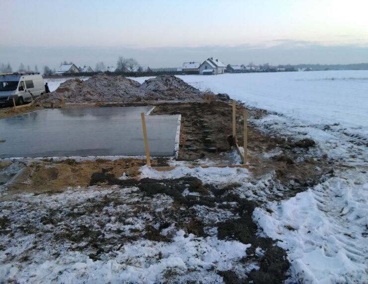 Budowa domu w Porębie Wielkiej