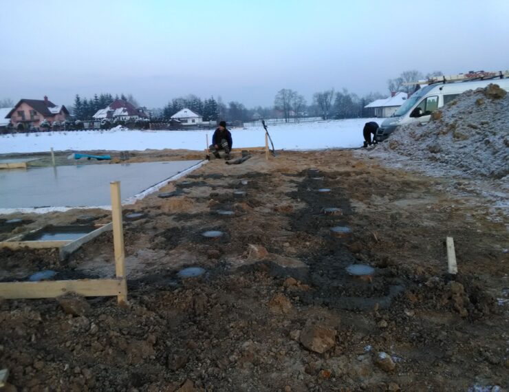 Budowa domu w Porębie Wielkiej