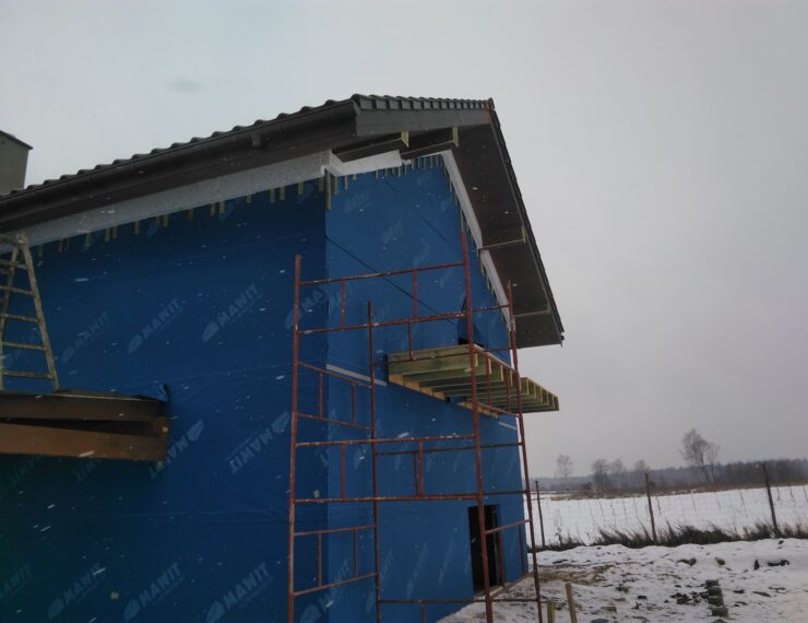 Budowa domu w Bojszowach