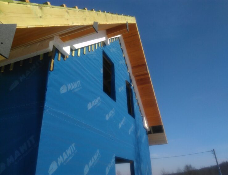 Budowa domu Chorągwicy