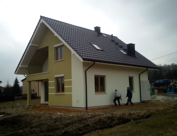 Budowa domu w Orzeszu