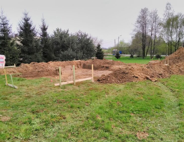 Budowa domu w Osieku