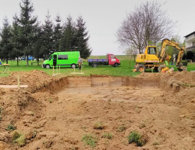 Budowa domu w Osieku