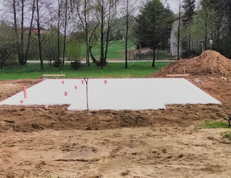 Budowa domu w Osieku