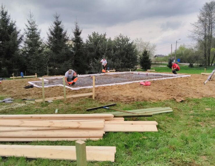 Budowa domu w Osieku