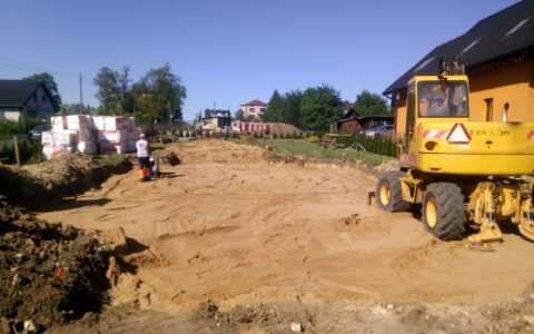 Budowa domu w Sławkowie