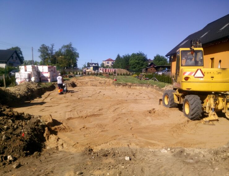 Budowa domu w Sławkowie