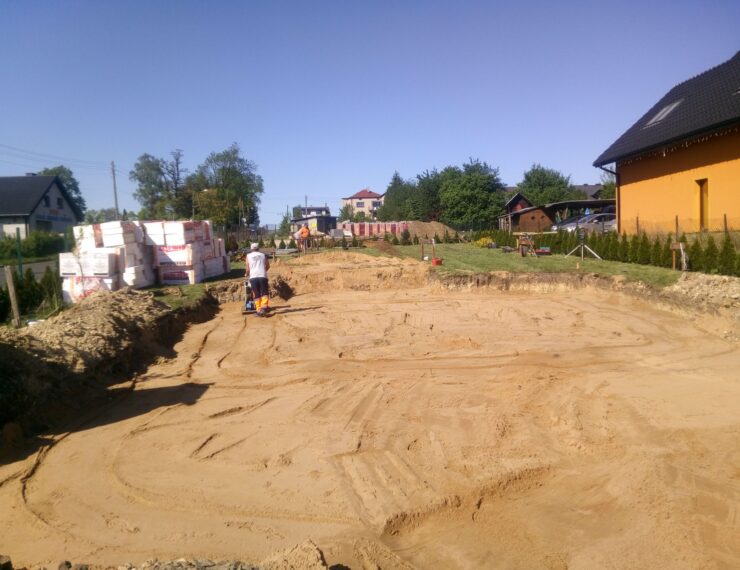 Budowa domu w Sławkowie