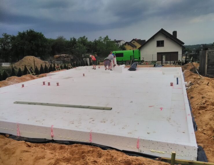 Budowa domu w Sławkowie