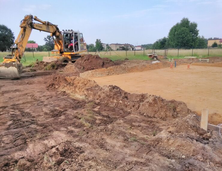 Budowa domu w Gruszewni