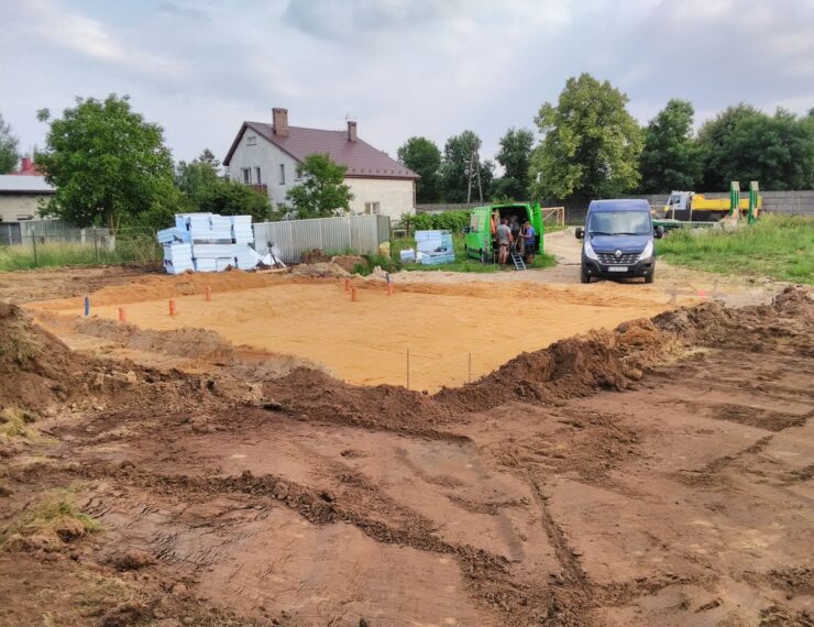 Budowa domu w Gruszewni