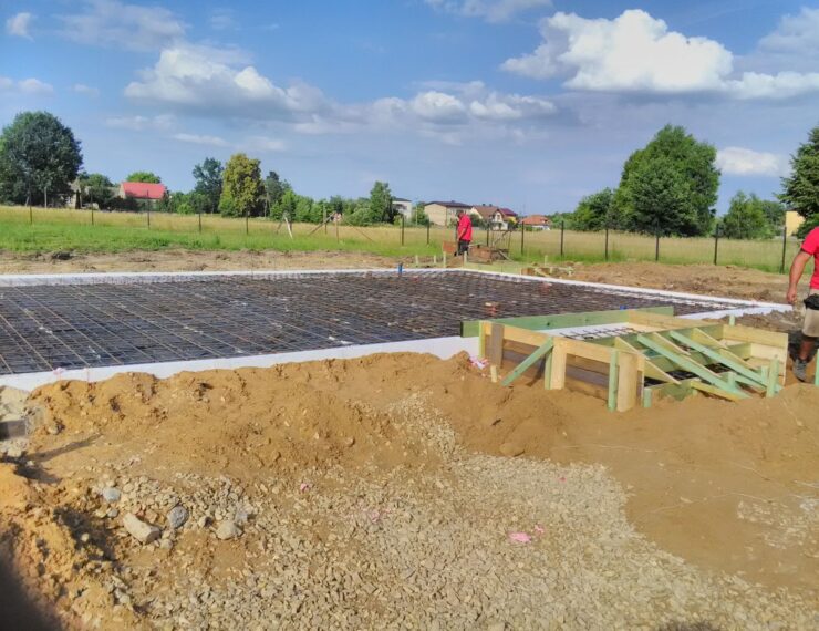 Budowa domu w Gruszewni